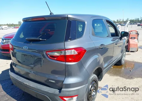 2019 Ford Ecosport S из США, поврежденный, VIN MAJ3S2FE8KC306778
